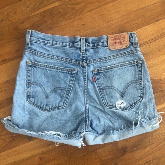 Levi's Pants - Levi’s Relaxed Fit Denim Cutoff Shorts